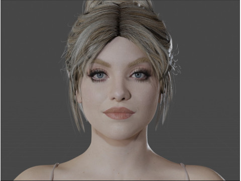 Sydney Sweeney 3D-Modell