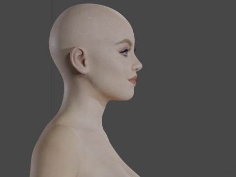 Sydney Sweeney 3D-Modell