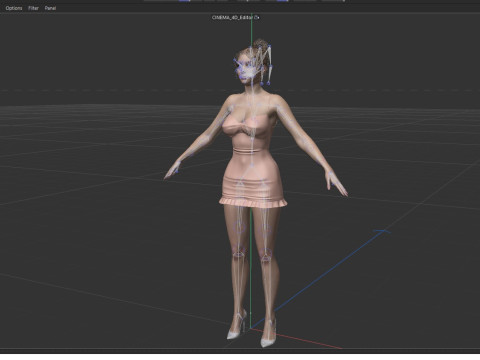 Sydney Sweeney 3D-Modell