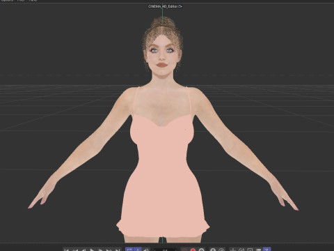 Sydney Sweeney 3D-Modell