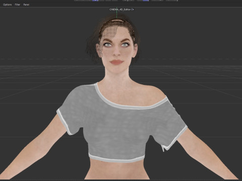 Milla Jovovich 3D 模型