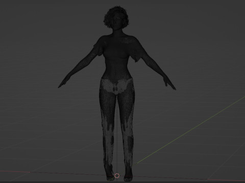 Milla Jovovich 3D 模型