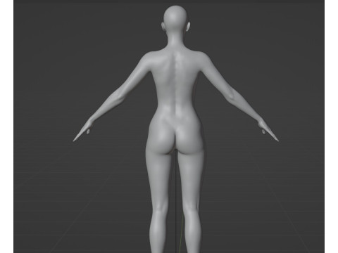 Milla Jovovich 3D 模型
