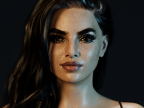 Priyanka Chopra 3D Model