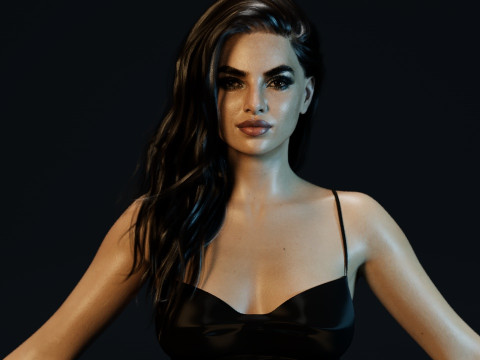 Priyanka Chopra 3D Модель