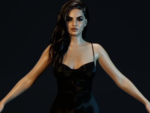Priyanka Chopra 3D Модель