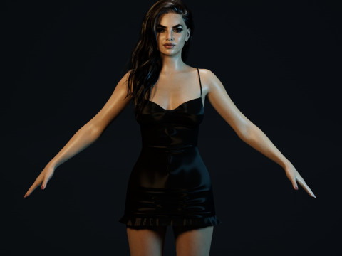 Priyanka Chopra 3D Модель