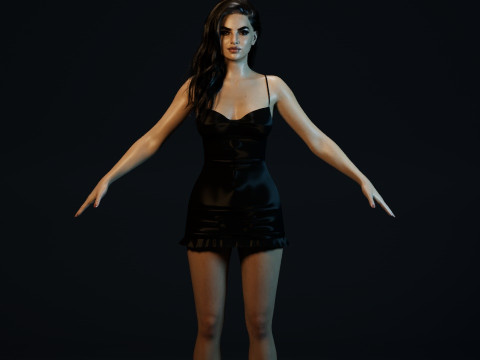 Priyanka Chopra 3D Модель