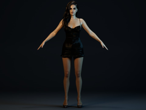Priyanka Chopra 3D Модель