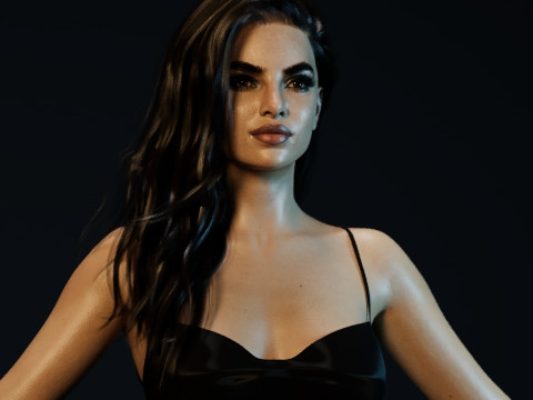 Priyanka Chopra 3D Модель
