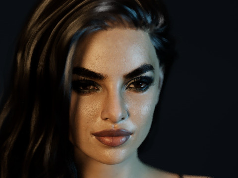 Priyanka Chopra 3D Модель