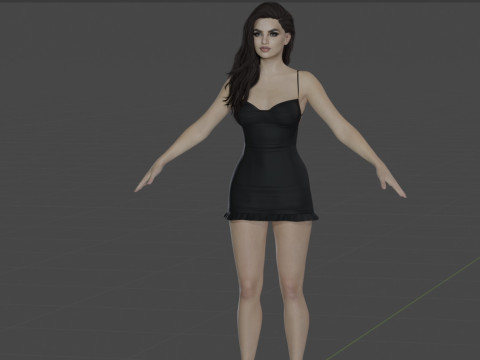 Priyanka Chopra 3D Модель