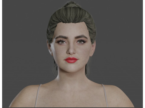 Kathryn Newton Model 3D