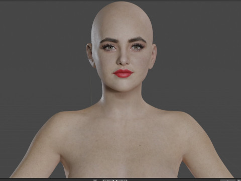 Kathryn Newton Model 3D
