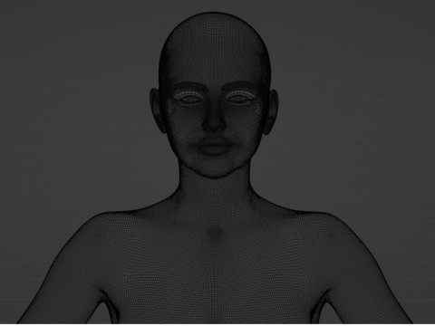 Kathryn Newton Model 3D