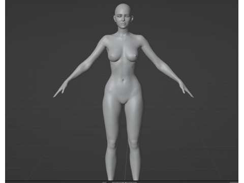 Kathryn Newton Model 3D