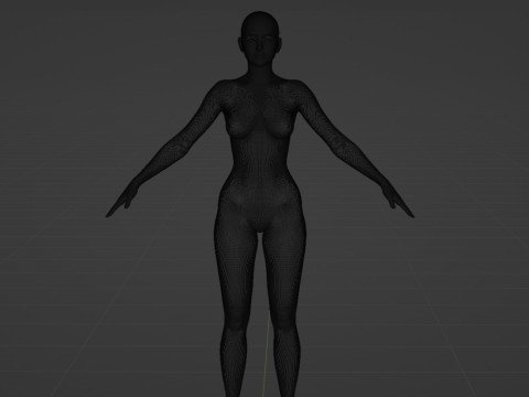 Kathryn Newton Model 3D