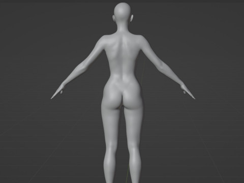 Kathryn Newton Model 3D