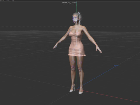 Kathryn Newton Model 3D