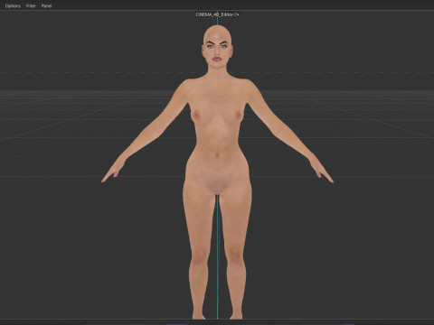 Eva Mendes Modello 3D