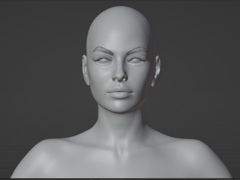 Eva Mendes Modello 3D