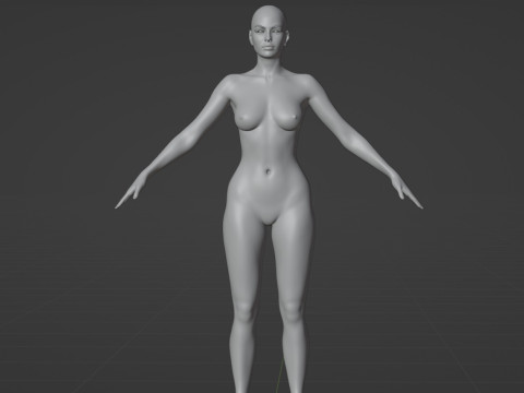 Eva Mendes Modello 3D