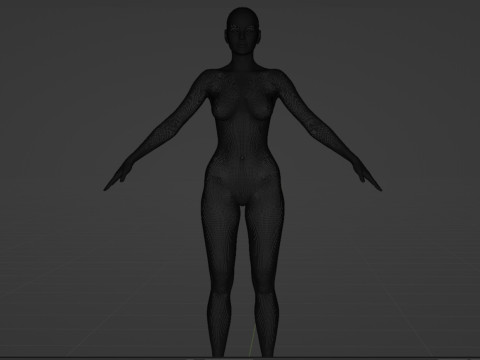 Eva Mendes Modello 3D
