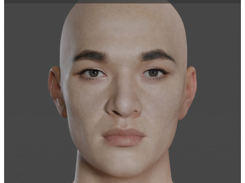 Asian Handsome Guy 3D Модель