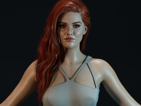 Kennedy McMann Model 3D