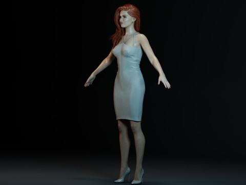 Kennedy McMann Model 3D