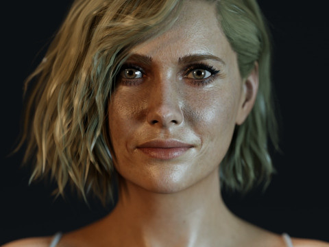 Kristen Wiig 3D Model
