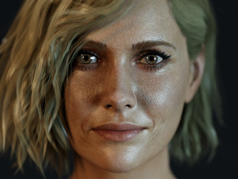 Kristen Wiig Modello 3D
