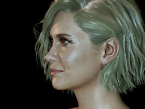 Kristen Wiig Modello 3D
