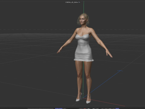 Kristen Wiig Modello 3D
