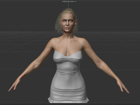 Kristen Wiig Modello 3D