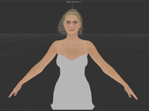 Kristen Wiig Modello 3D