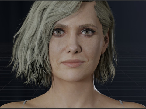 Kristen Wiig Modello 3D