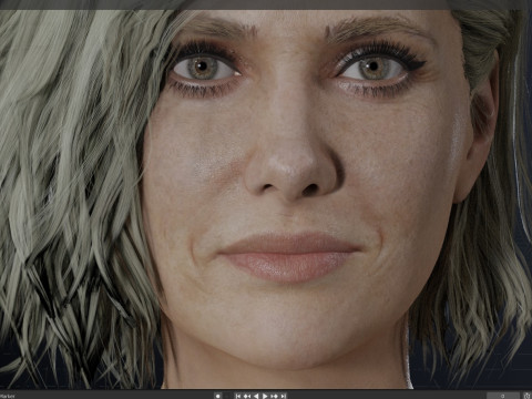 Kristen Wiig Modello 3D