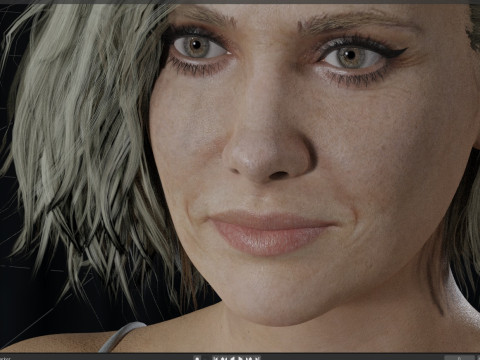 Kristen Wiig Modello 3D
