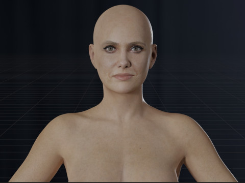Kristen Wiig Modello 3D