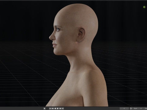 Kristen Wiig Modello 3D