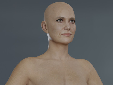 Kristen Wiig Modello 3D
