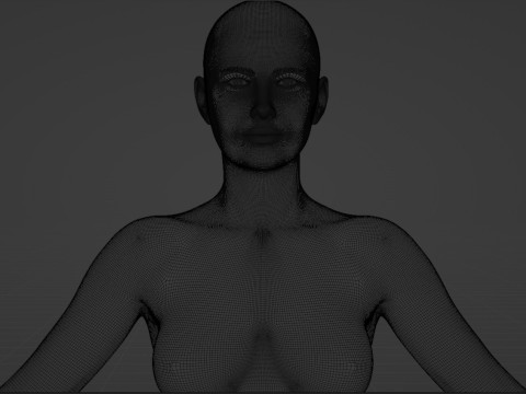 Kristen Wiig Modello 3D