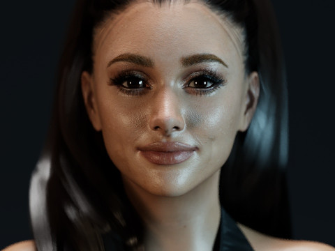 Ariana Grande 3D Model