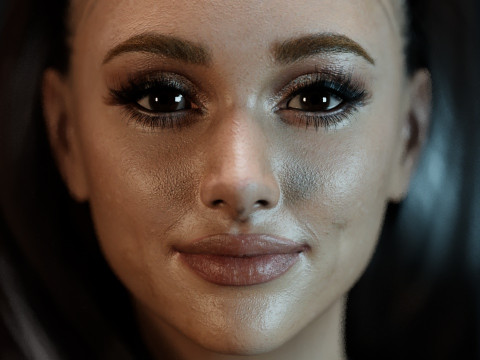 Ariana Grande 3D Model