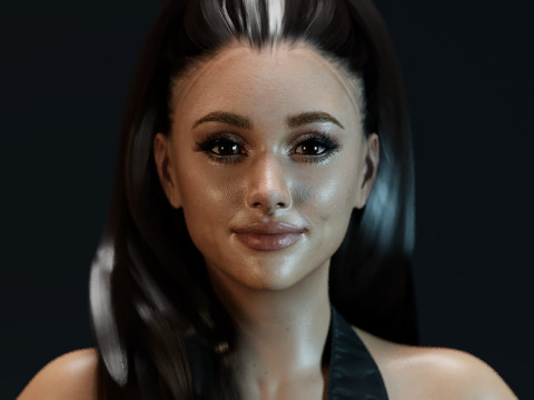 Ariana Grande 3D Model