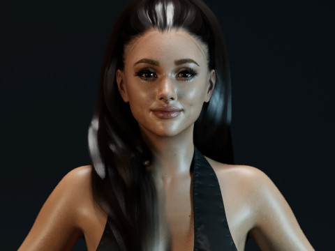 Ariana Grande 3D Model