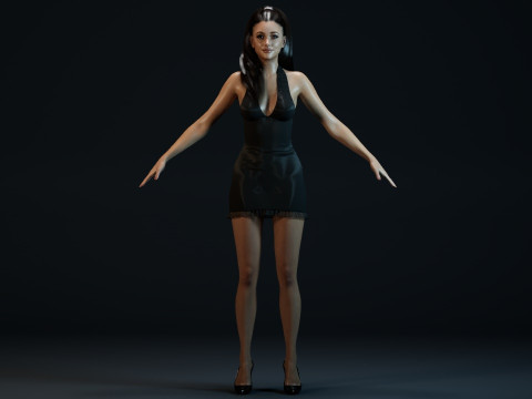 Ariana Grande 3D Model