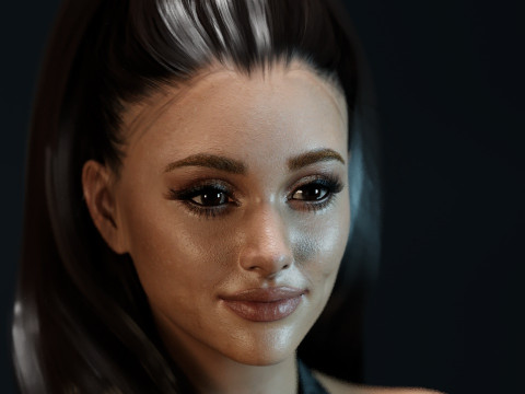 Ariana Grande 3D Model