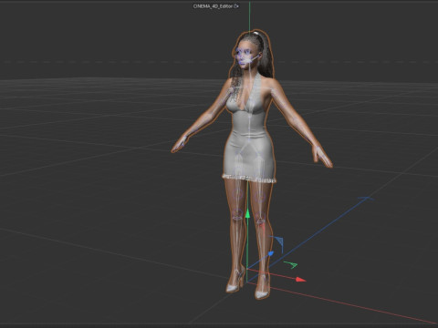 Ariana Grande 3D Model